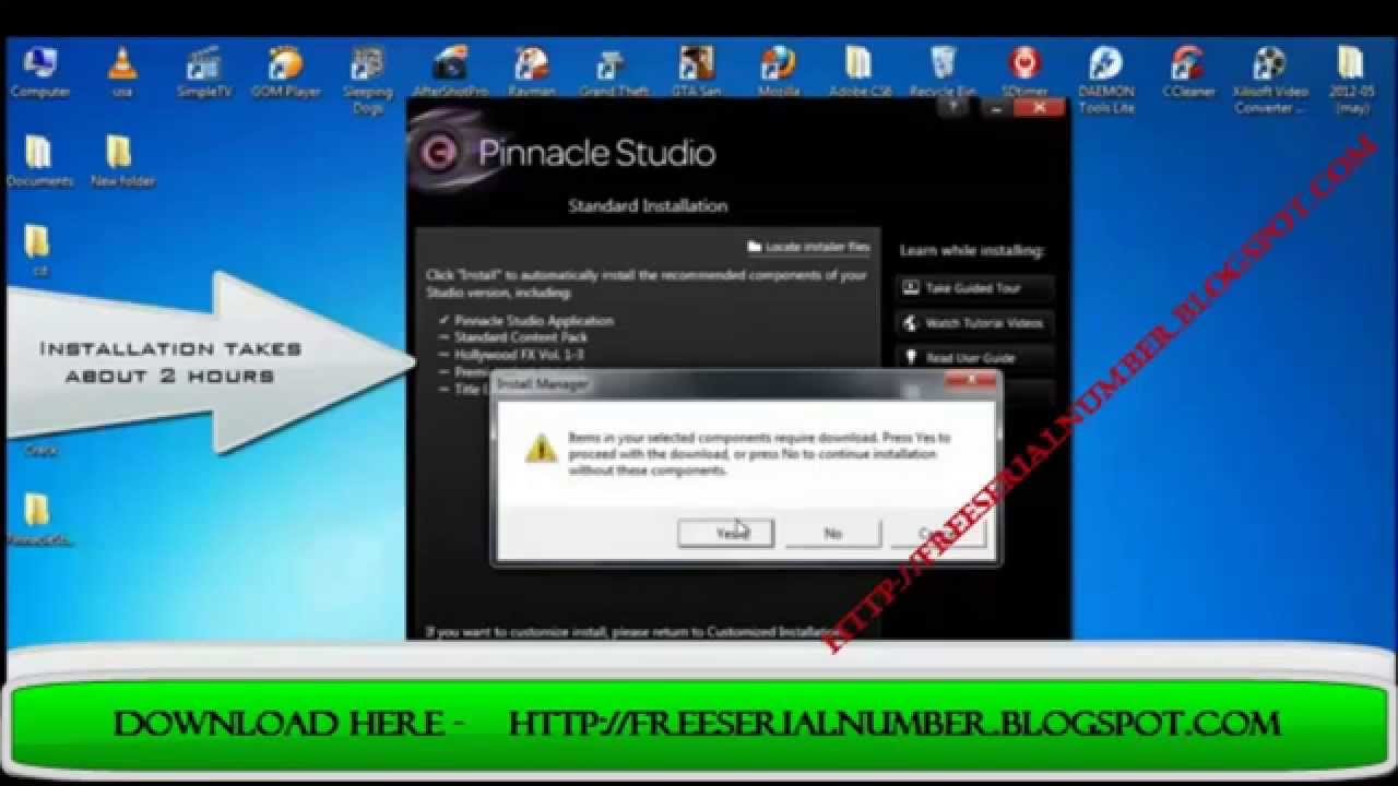 Pinnacle studio 16 serial number download